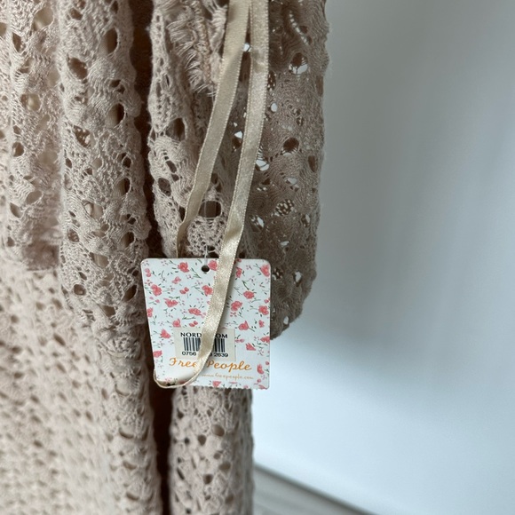 NWT | Free People Dress | Natural | L - Picture 3 of 3